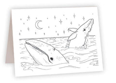Coloring Cards - Discover at The Ocean
