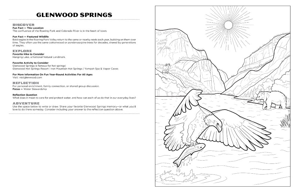 Colorado Nature & Wildlife Coloring Activity Book