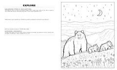 Discover Smoky Mountain<br/>expressive art<br/>coloring activity book