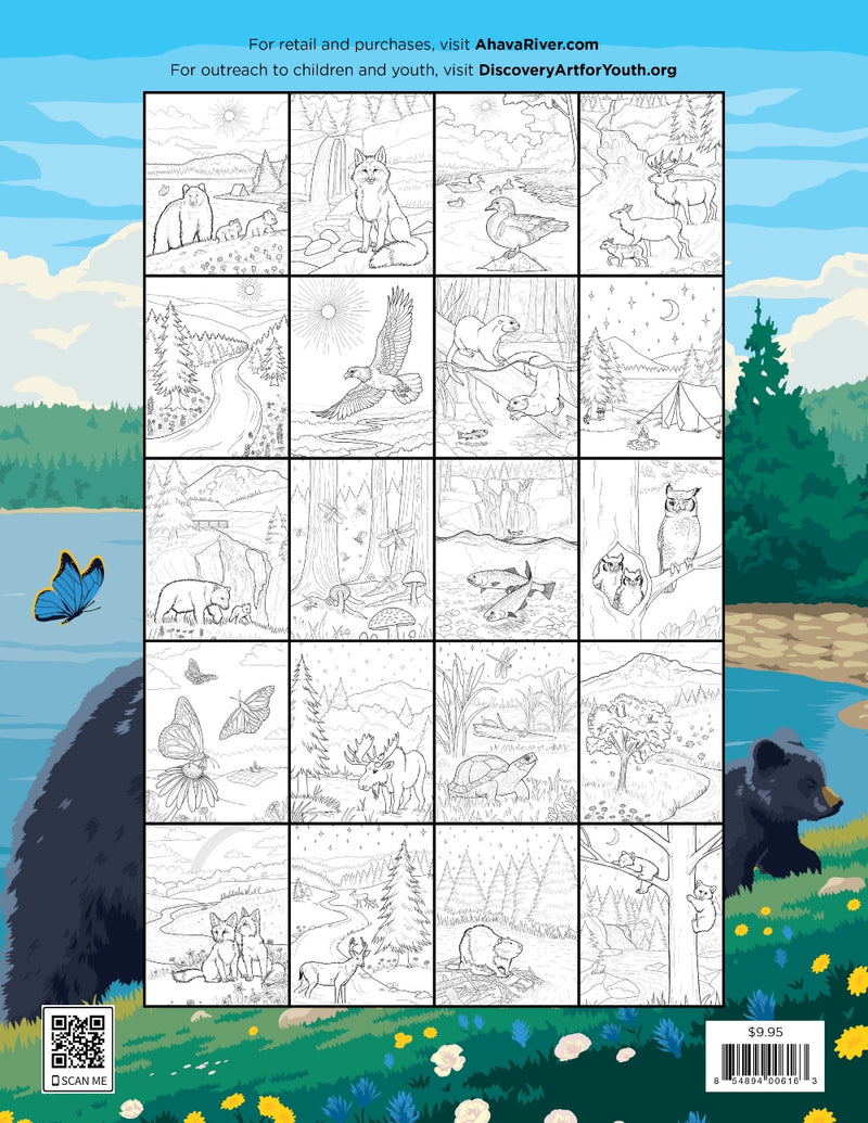 NEW! Inspired by Nature<br/>expressive art<br/>coloring activity book