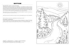 NEW! Inspired by Nature<br/>expressive art<br/>coloring activity book