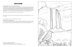 Discover Kauai<br/>expressive art<br/>coloring activity book