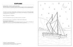 Discover Kauai<br/>expressive art<br/>coloring activity book