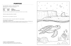 Discover Lanai<br/>expressive art<br/>coloring activity book