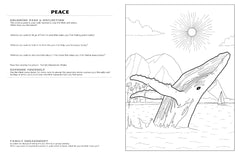 Discover Maui<br/>expressive art<br/>coloring activity book