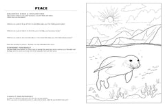 Discover Molokai<br/>expressive art<br/>coloring activity book