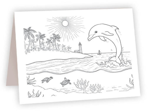 CCO_17 - Dolphin Beach Scene